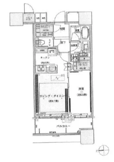 パークシティ大崎 ザ タワー 15階