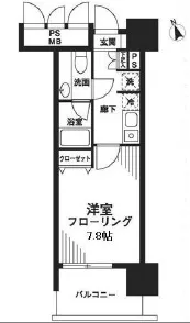 フォンテーヌ芝浦 603