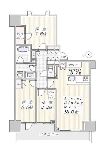 ブランズ麻布狸穴町 4階