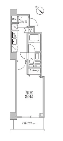 レジディア荻窪Ⅲ 605