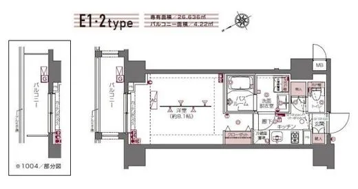 ZOOM白金高輪 4階