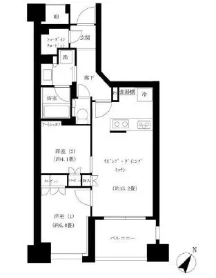 プラウド人形町 7階