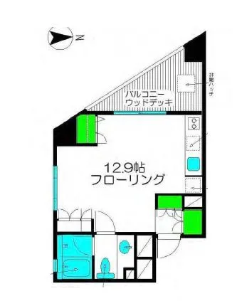 フリーディオ西麻布 11階